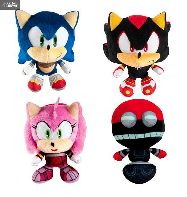 Peluche Sonic, Amy, Orbot, Shadow, Big Headz - Sonic Boom - Tomy