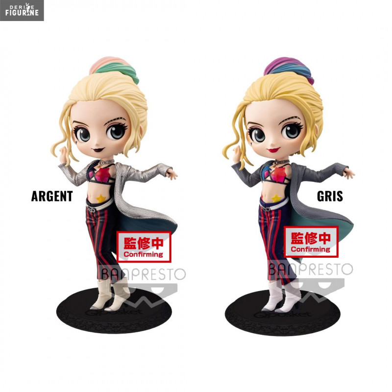 Harley Quinn figure Silver or Gray Vol. 2, Q Posket - DC