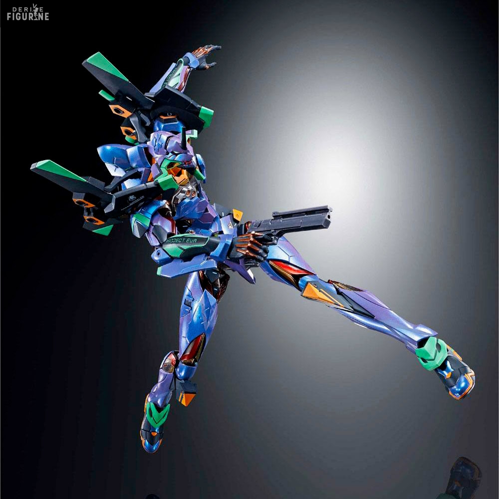 Figurine EVA-01 Test Type, EVA 2020, Diecast Metal Build - Neon