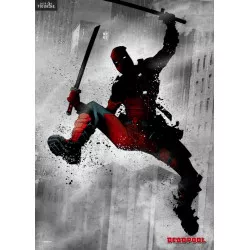 Poster métallique Marvel -...