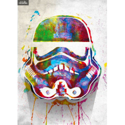 Metal poster Star Wars -...