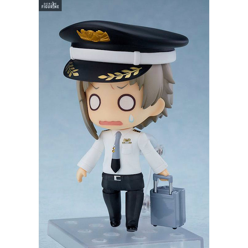 Figurine Peluche BSD Atsushi - Porte-clés Anime 12cm, Cadeau Fan
