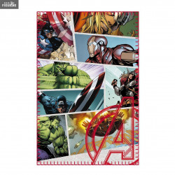 Couverture polaire Marvel...