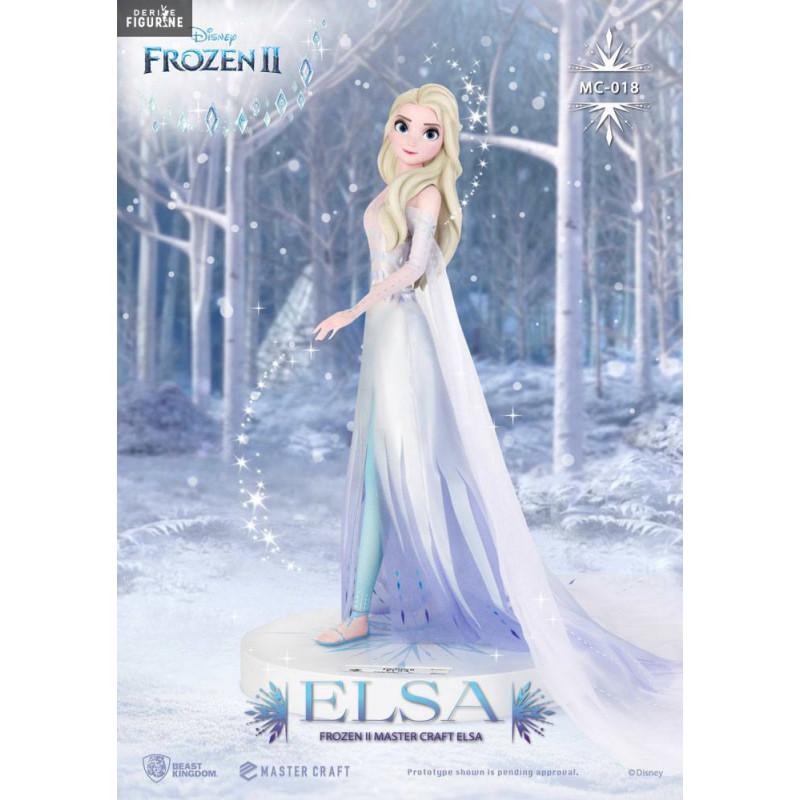 Elsa figure, Master Craft - Disney, Frozen 2 - Beast Kingdom