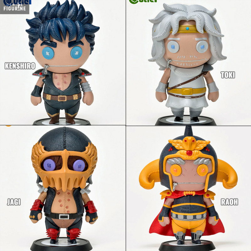 Kenshiro, Raoh, Jagi or Toki figure, Cutie1 - Fist of the North