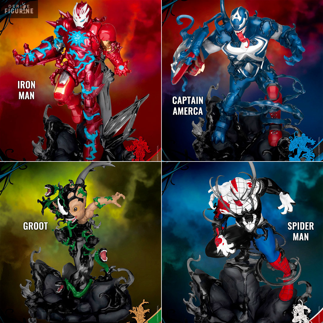 Figurine en carton Venom Spiderman 2 – Marvel Avengers - Haut 126 cm