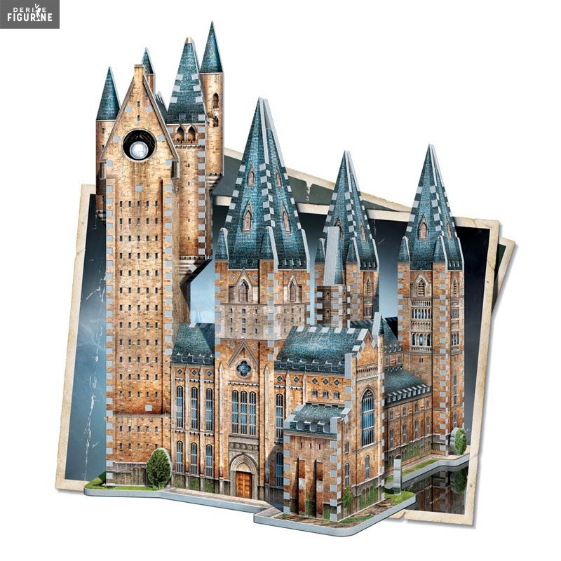Puzzle 3D Tour d'astronomie 875 pièces - Harry Potter - Wrebbit Puzzle