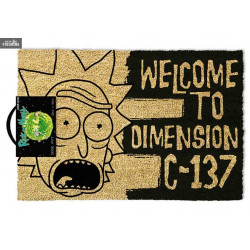 Rick and Morty Doormat -...