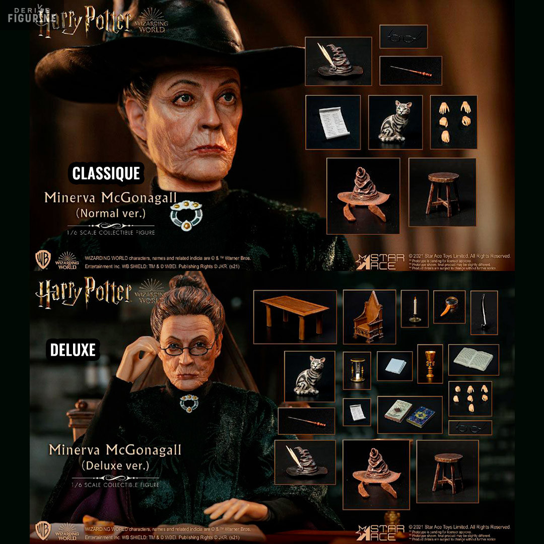 Harry Potter - Action Figure 1/6 Minerva McGonagall DELUXE 29cm