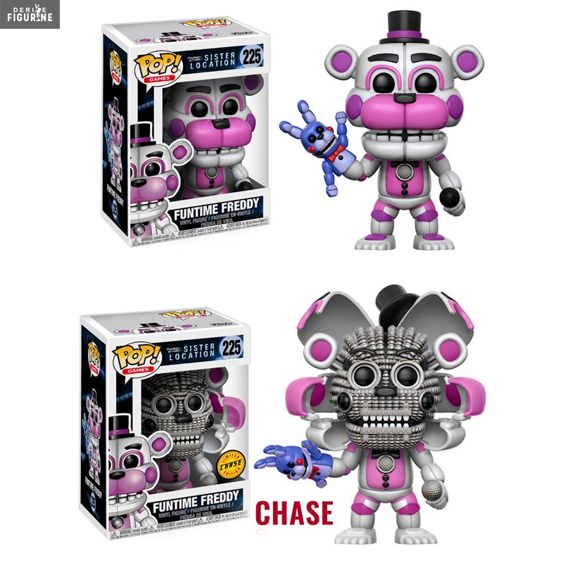 Funtime Freddy, 225 Classic or Chase Pop! - Five Nights at Freddy's: Sister  Location - Funko