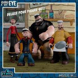 Popeye - Pack 4 figurines...