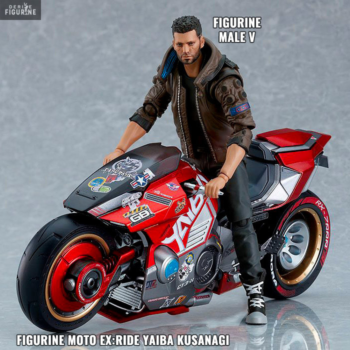 Figurine Male V ou ex:ride Yaiba Kusanagi, FIGMA - Cyberpunk 2077
