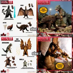 Godzilla - Pack 4 figurines...