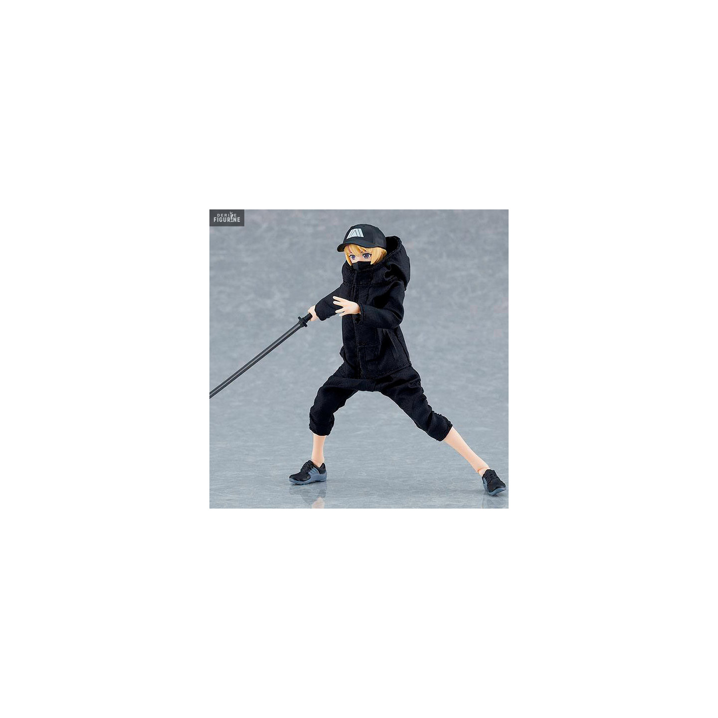 Female Body Yuki with Techwear Outfit figure, Figma