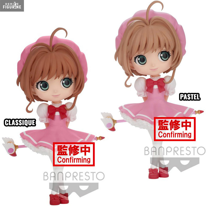 Figure Sakura Kinomoto, Classic or Pastel, Q Posket - Cardcaptor Sakura  Clow Cards - Banpresto