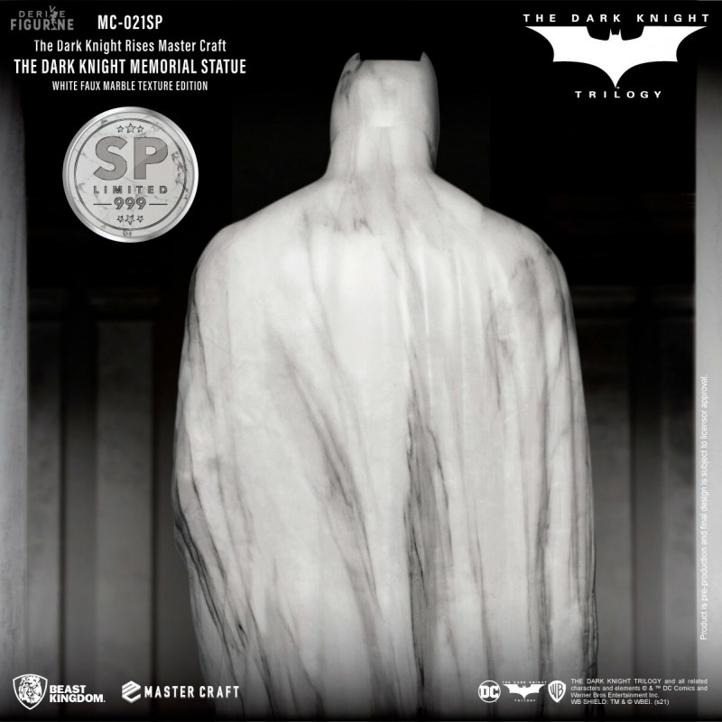 Figure Dark Knight Memorial White Marble Edition, Master