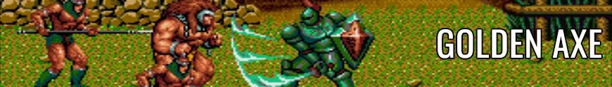 Figures Golden Axe and merchandising products