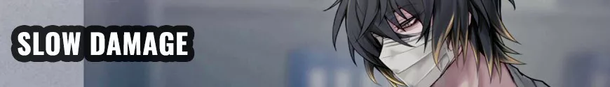 Figurines Slow Damage et produits dérivés
