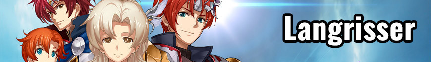 Figurines Langrisser et produits dérivés
