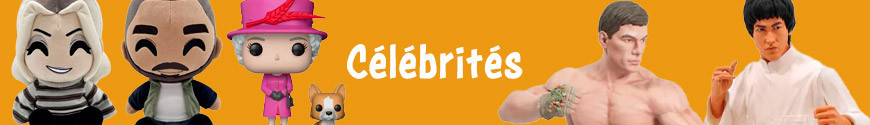 Figures and merchandising products Celebrities