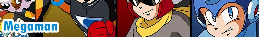Figurines Megaman et produits dérivés