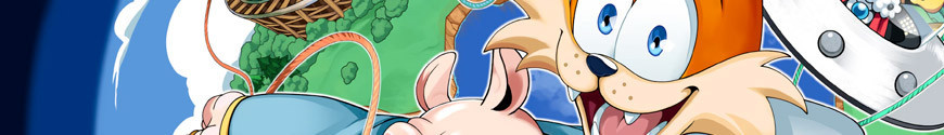Figurines Bubsy et produits dérivés