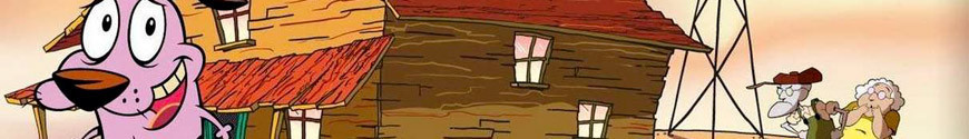 Figures and merchandising products Courage the Cowardly Dog