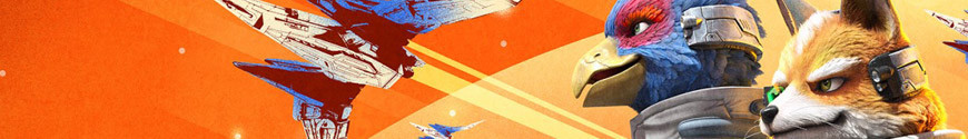 Figures and merchandising products Star Fox