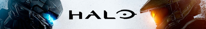 Figures Halo and merchandising products