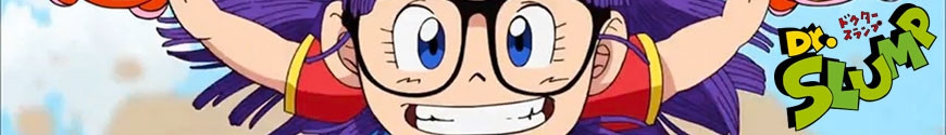 Figures Dr. Slump  and merchandising products