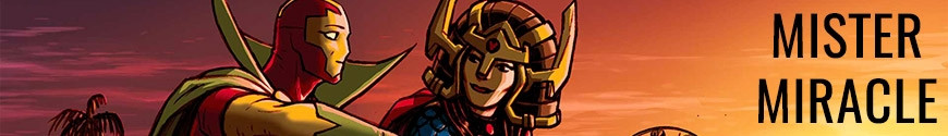 Figurines Mister Miracle et produits dérivés