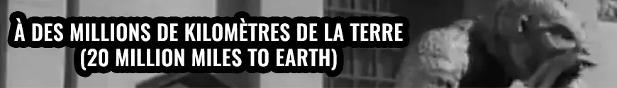 20 Million Miles to Earth